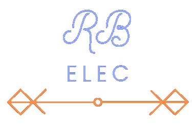 LOGO Rb-elec, electricien Annecy et Poisy