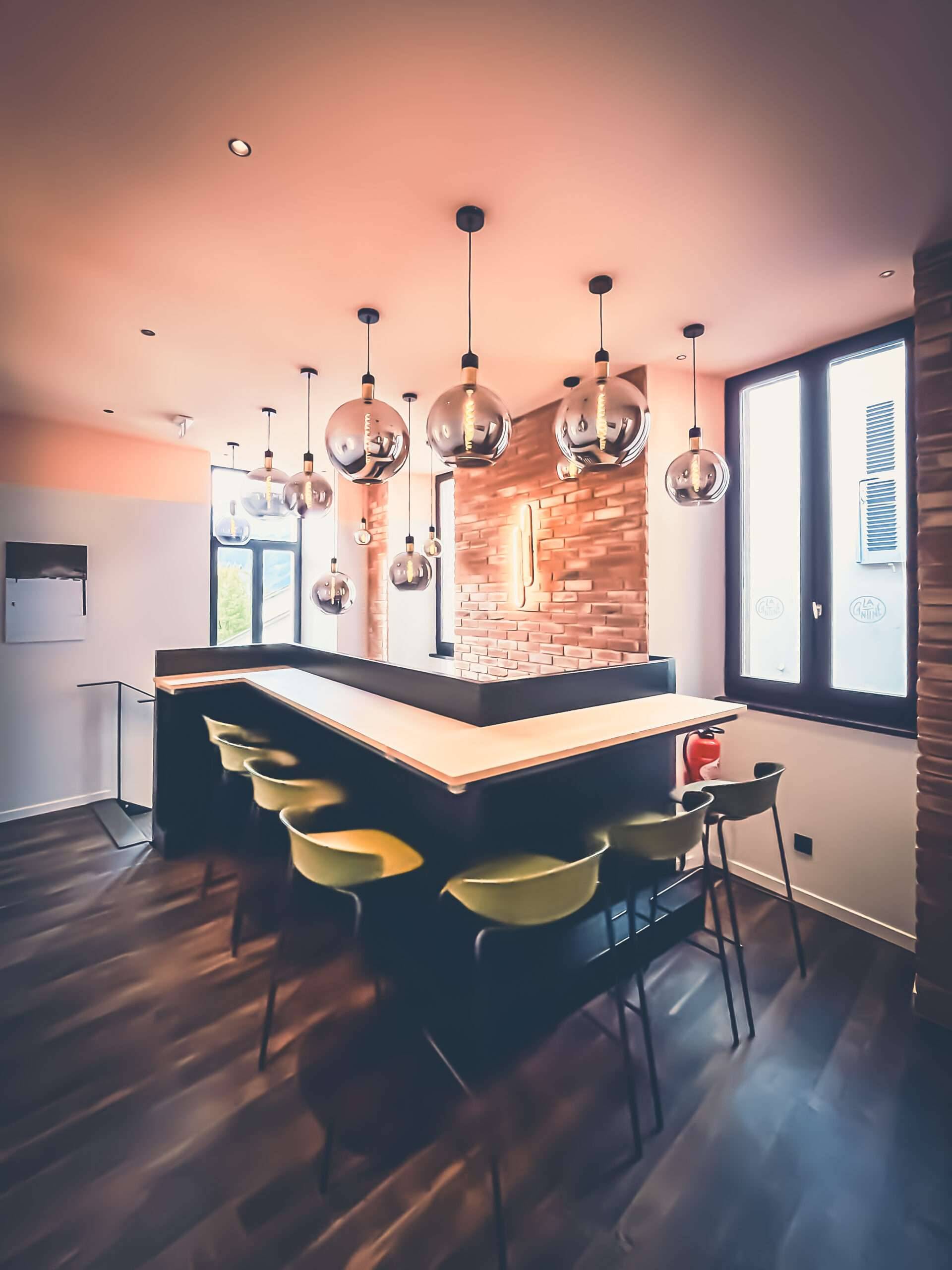 Réalisation RB-elec Remise aux normes restaurant la cantine de thones Domotique KNX